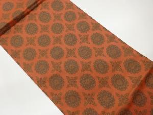 華紋模様織出し全通袋帯